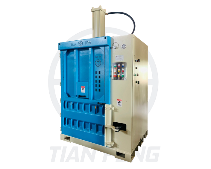 廢棄物壓縮打包機.Waste compression baling machines.Vertical baling machine